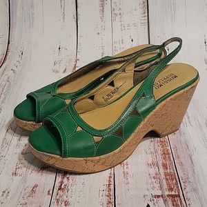 Cork Platform Sandals